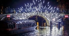 Amsterdam Light Festival boottocht, 5 januari 2024